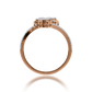 Twin Flame Diamond Ring