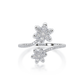 Twin Flame Diamond Ring