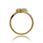 Twin Flame Diamond Ring