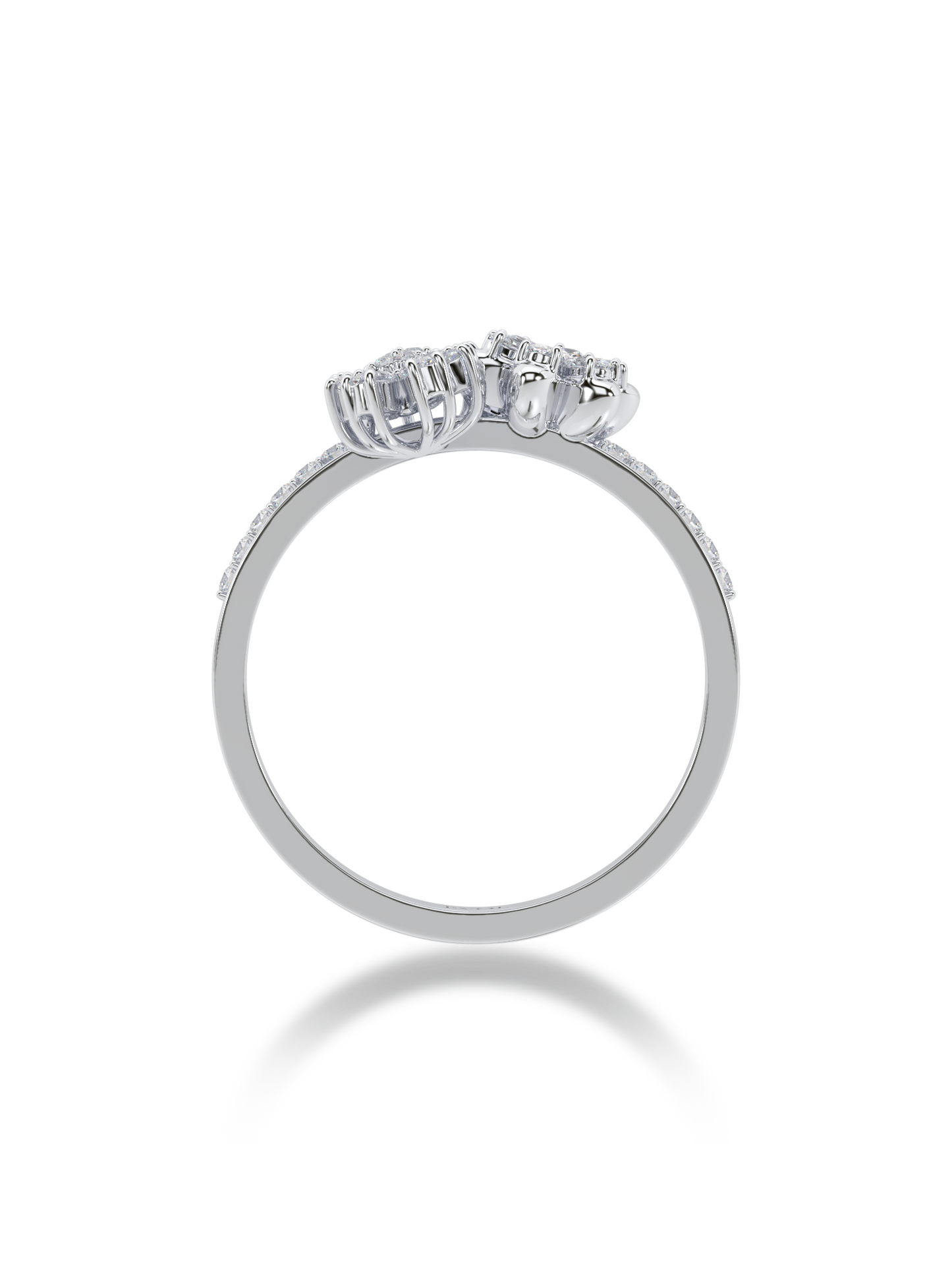 Sunlit Whisper Diamond Ring