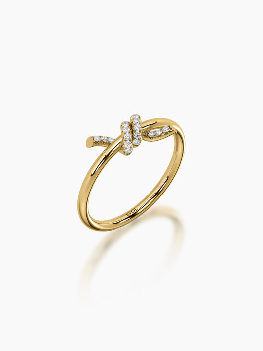 Entwine Diamond Ring