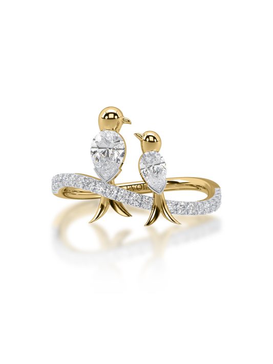Harmony Pear Toi Ring