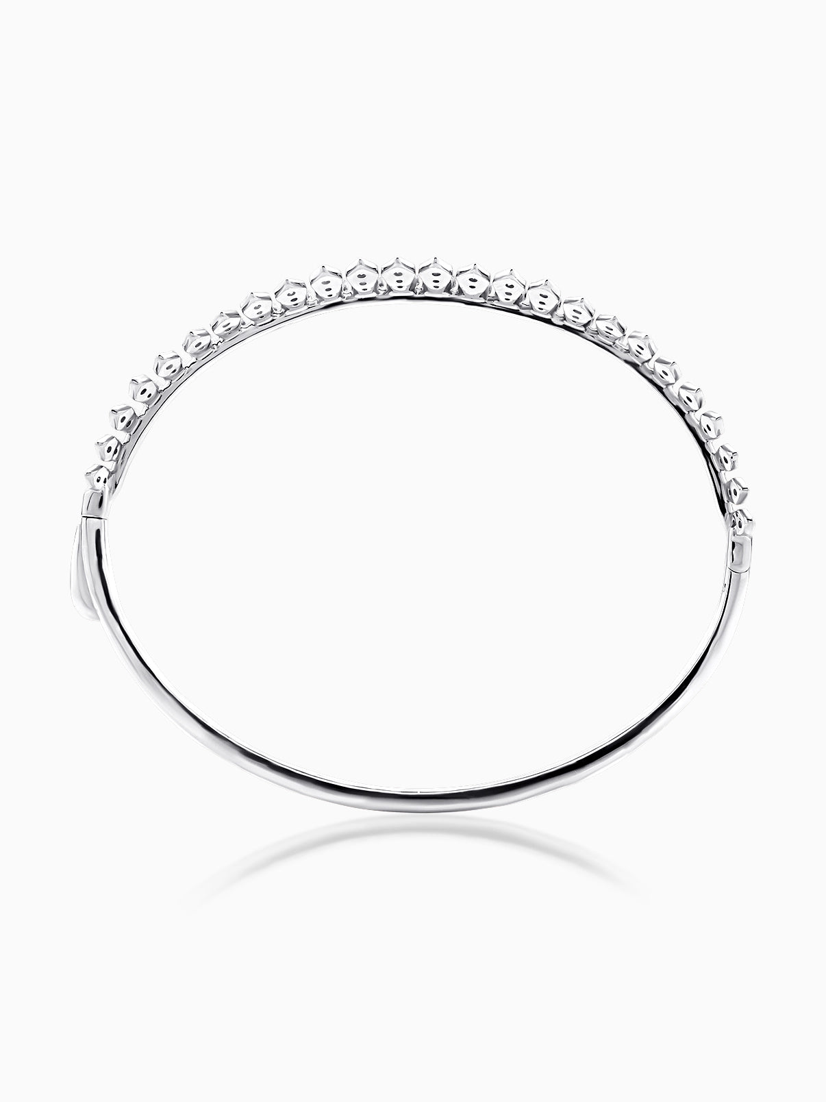 Regal Crown Bangle Bracelet