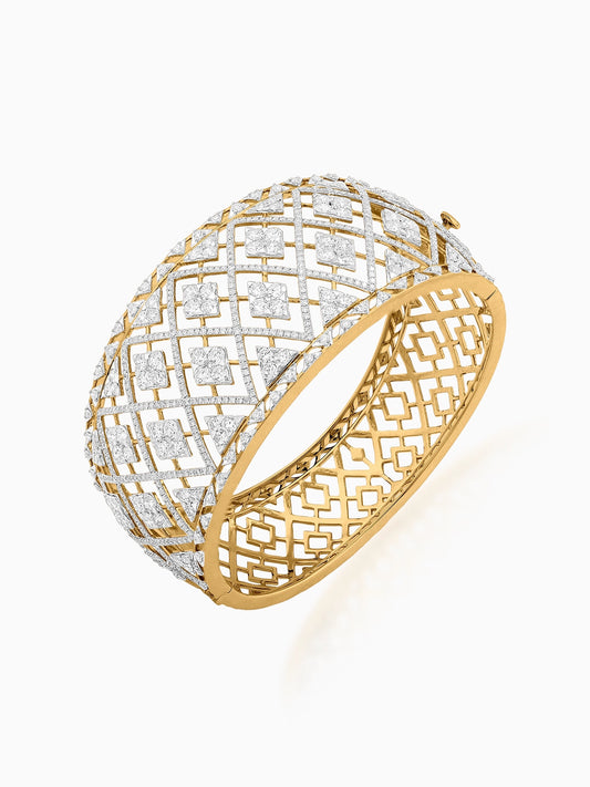 Lattice Radiance Diamond Bracelet