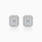 Resolute Diamond Halo Studs