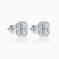 Resolute Diamond Halo Studs