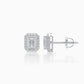 Resolute Diamond Halo Studs