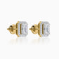 Resolute Diamond Halo Studs