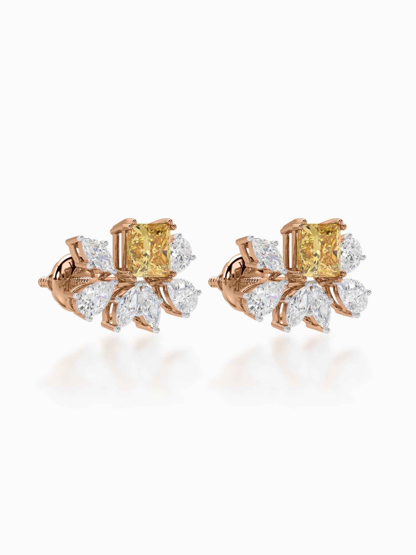 Sunshine Diamond Studs