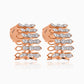 Aria Stacked Diamond Earrings