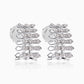 Aria Stacked Diamond Earrings