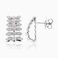 Aria Stacked Diamond Earrings