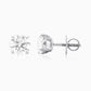 Classic Round Solitaire Studs