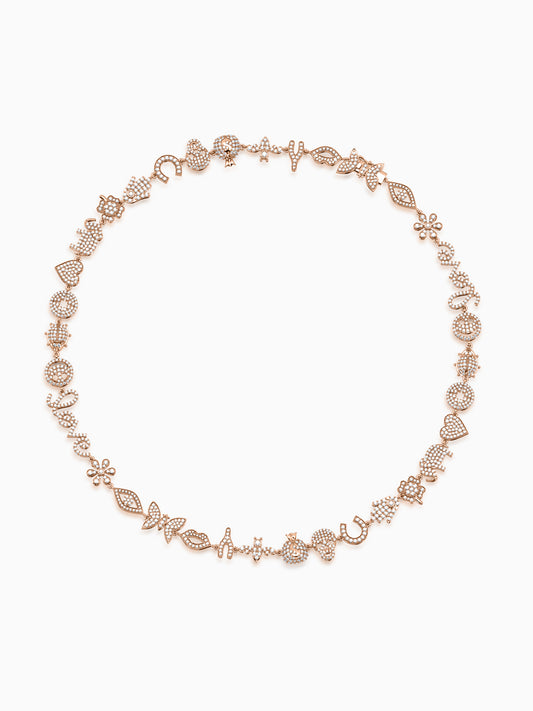 Peace Enchantress Charms Necklace - Evol Jewels