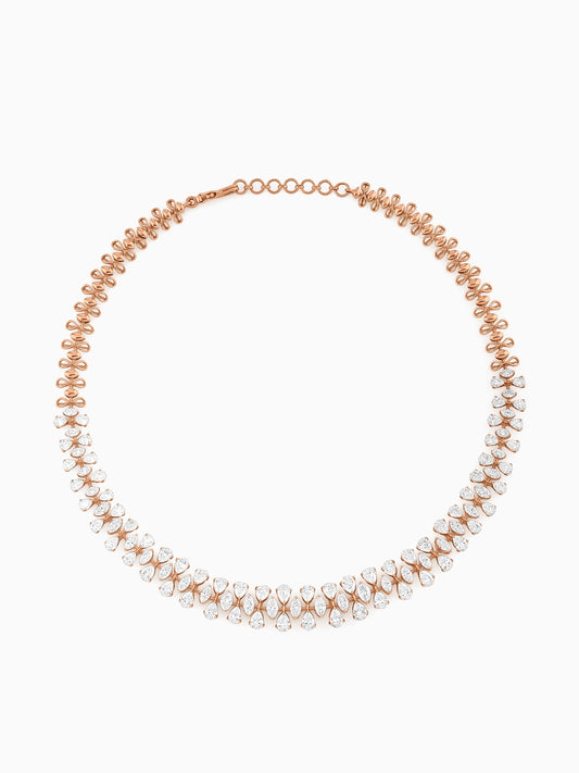 Eternal Petal Diamond Necklace