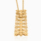 Modern Layered Diamond Pendant Necklace