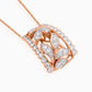 Diamond Embrace Pendant Necklace