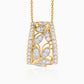 Diamond Embrace Pendant Necklace