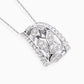 Diamond Embrace Pendant Necklace