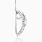 Diamond Embrace Pendant Necklace