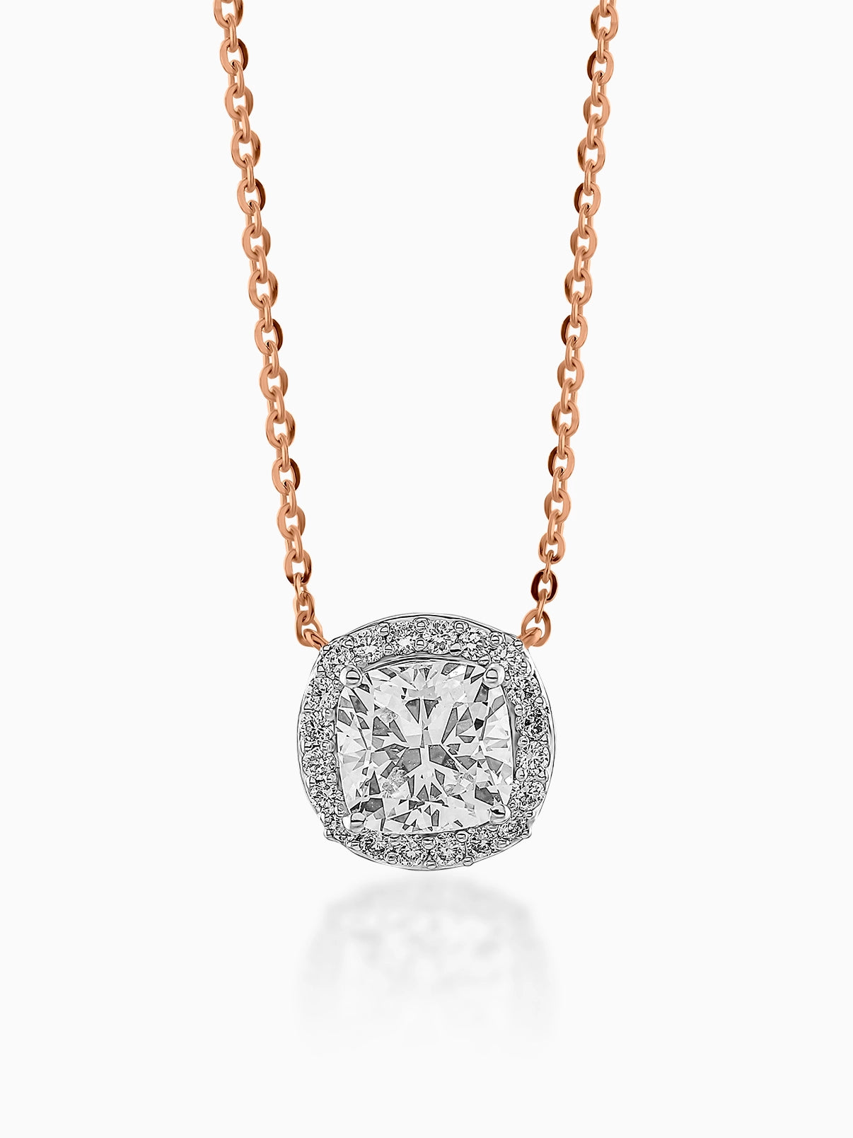 Essential Cushion Diamond Pendant