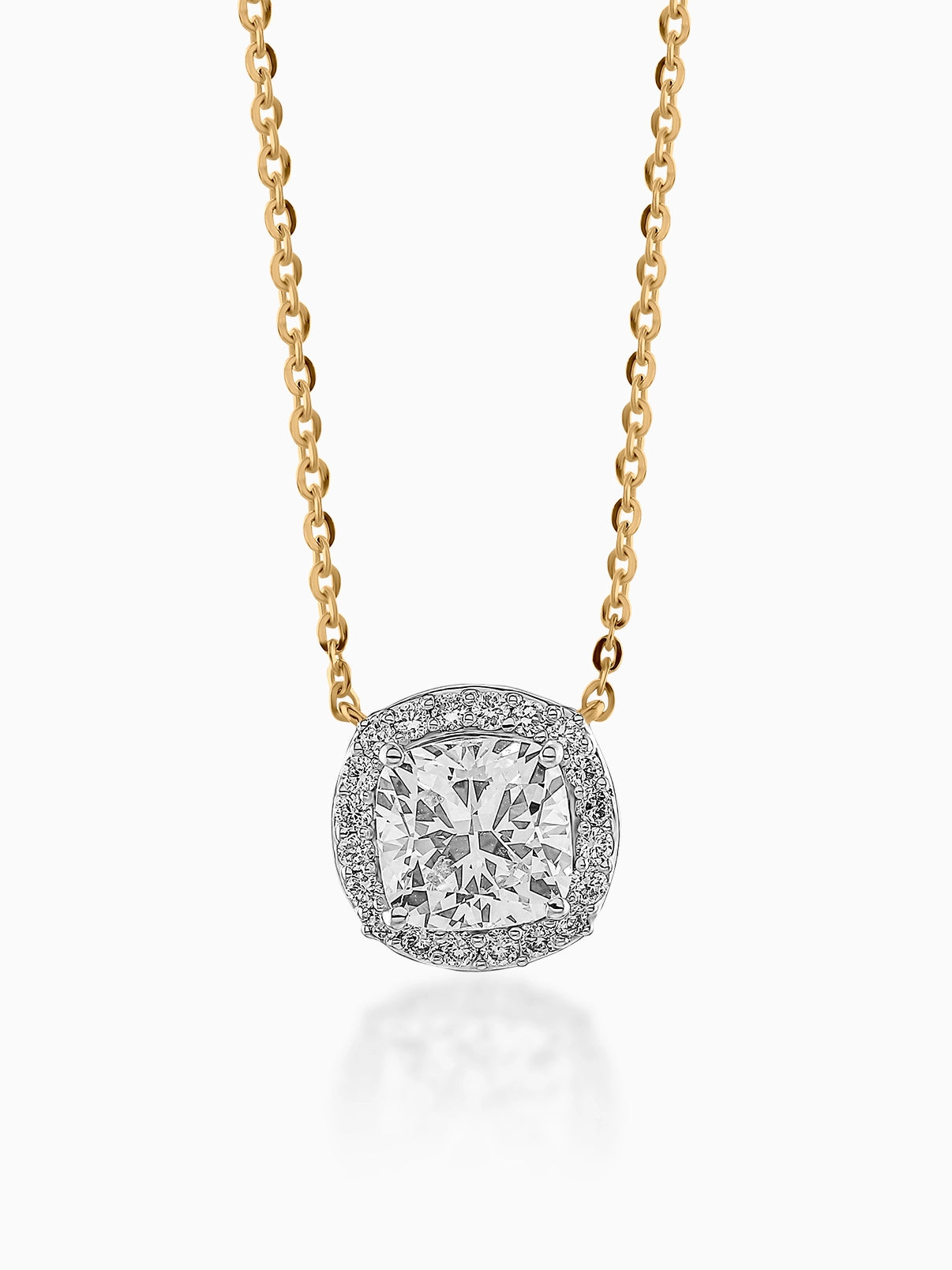 Essential Cushion Diamond Pendant