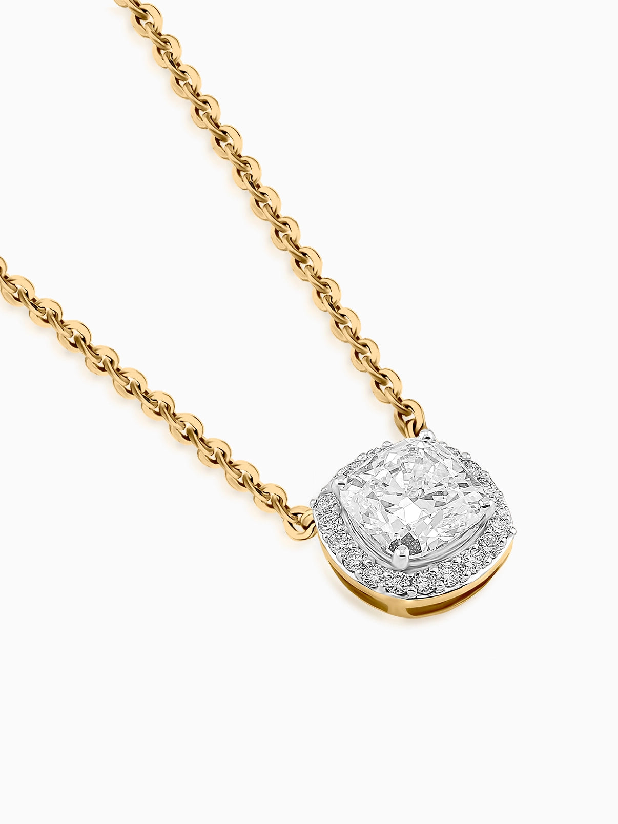 Essential Cushion Diamond Pendant