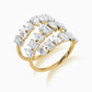 Twisted Twinkles Diamond Ring