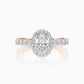 Colossus Diamond Halo Ring