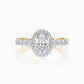 Colossus Diamond Halo Ring