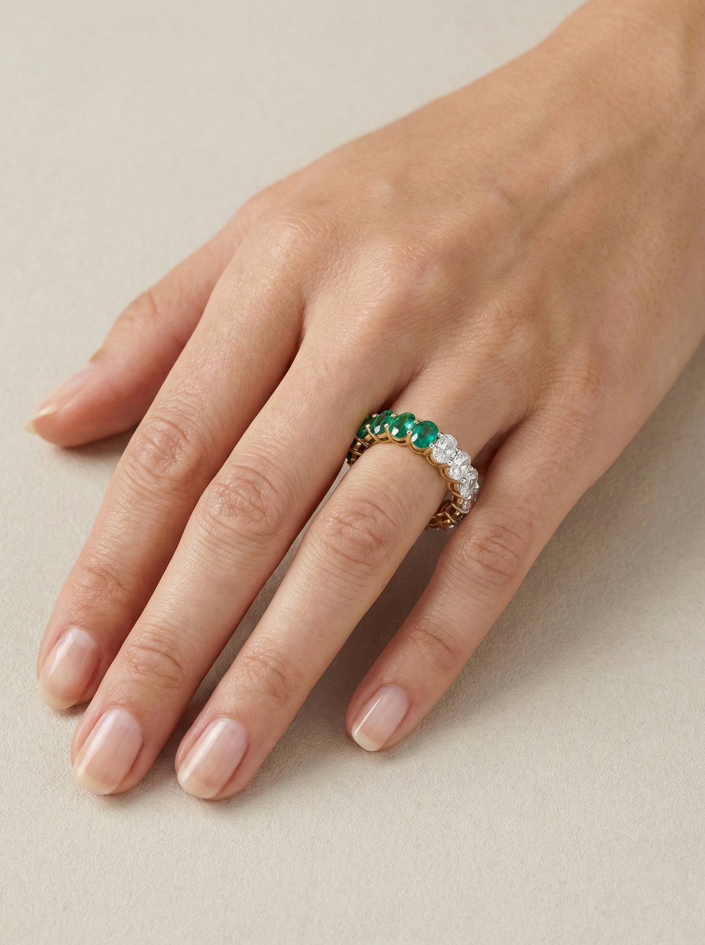 Duo Eternity Diamond ring