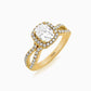 Infinity Halo Diamond Ring