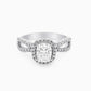 Infinity Halo Diamond Ring