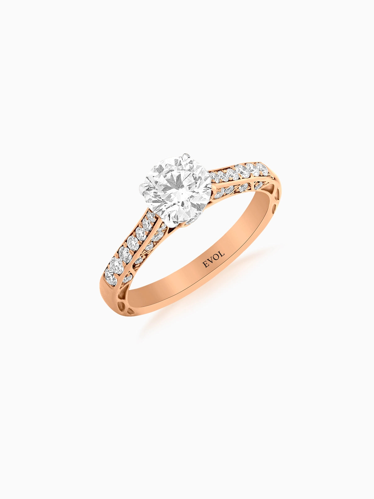 Elyse Round Diamond Solitaire