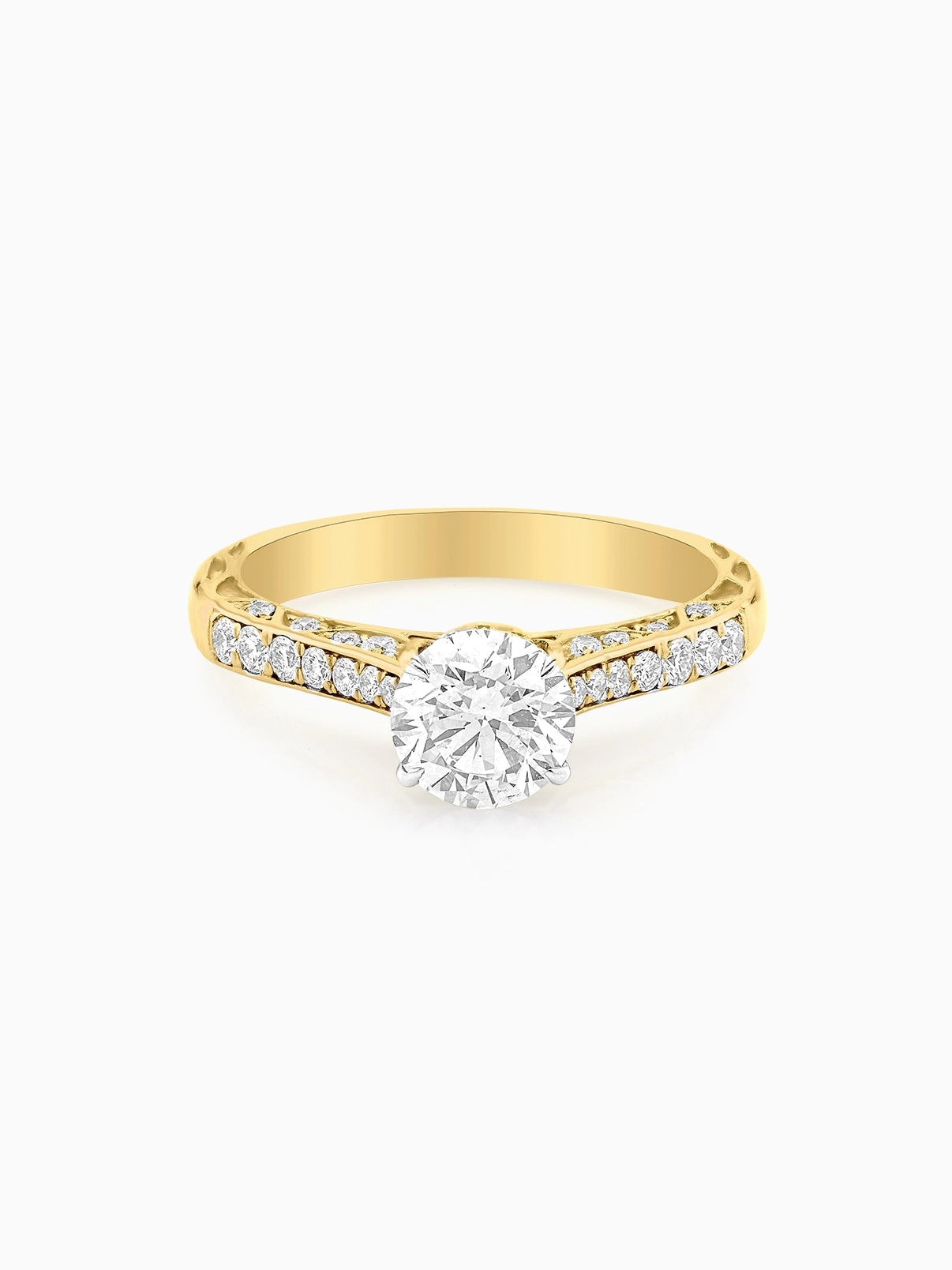 Elyse Round Diamond Solitaire