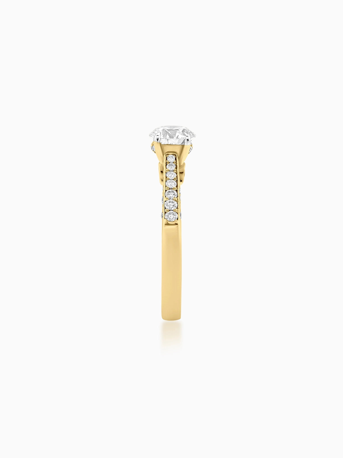 Elyse Round Diamond Solitaire