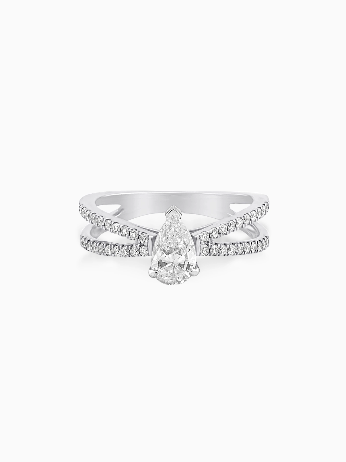 Celeste Split Band Diamond Ring