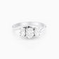 Trinity Oval Diamond Band