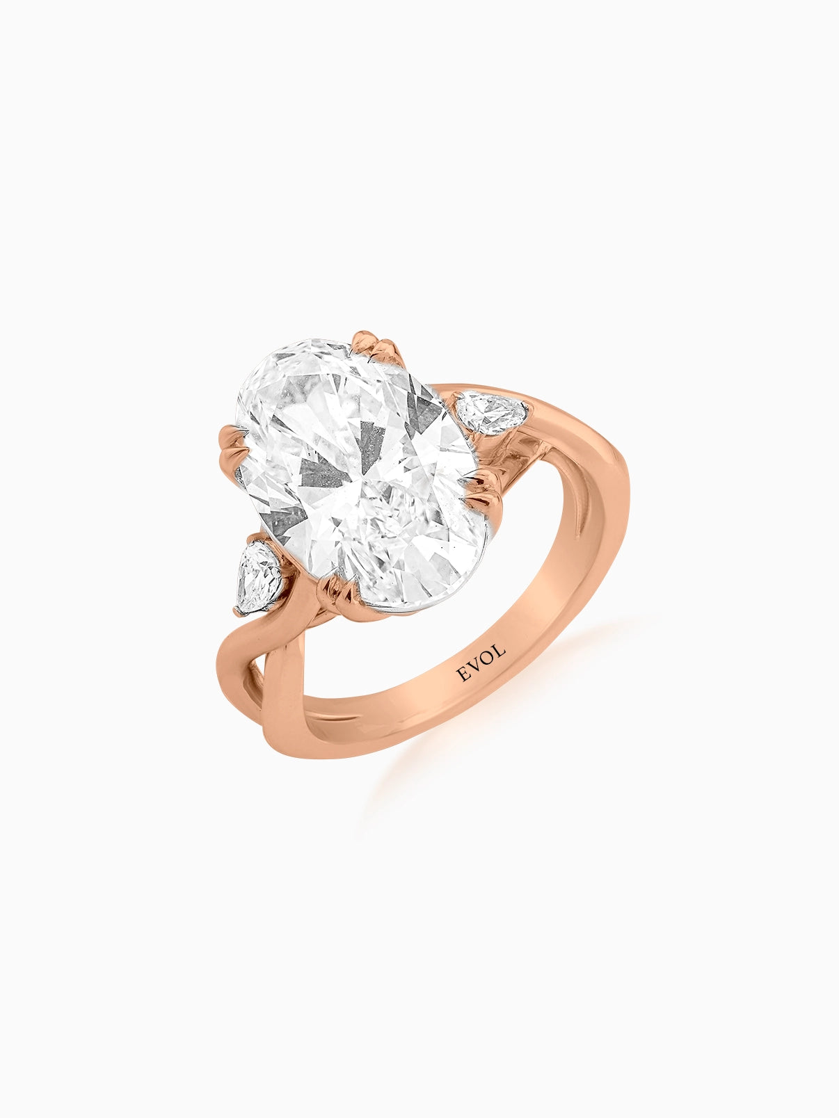 Eterna Oval Diamond Ring