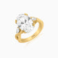 Eterna Oval Diamond Ring