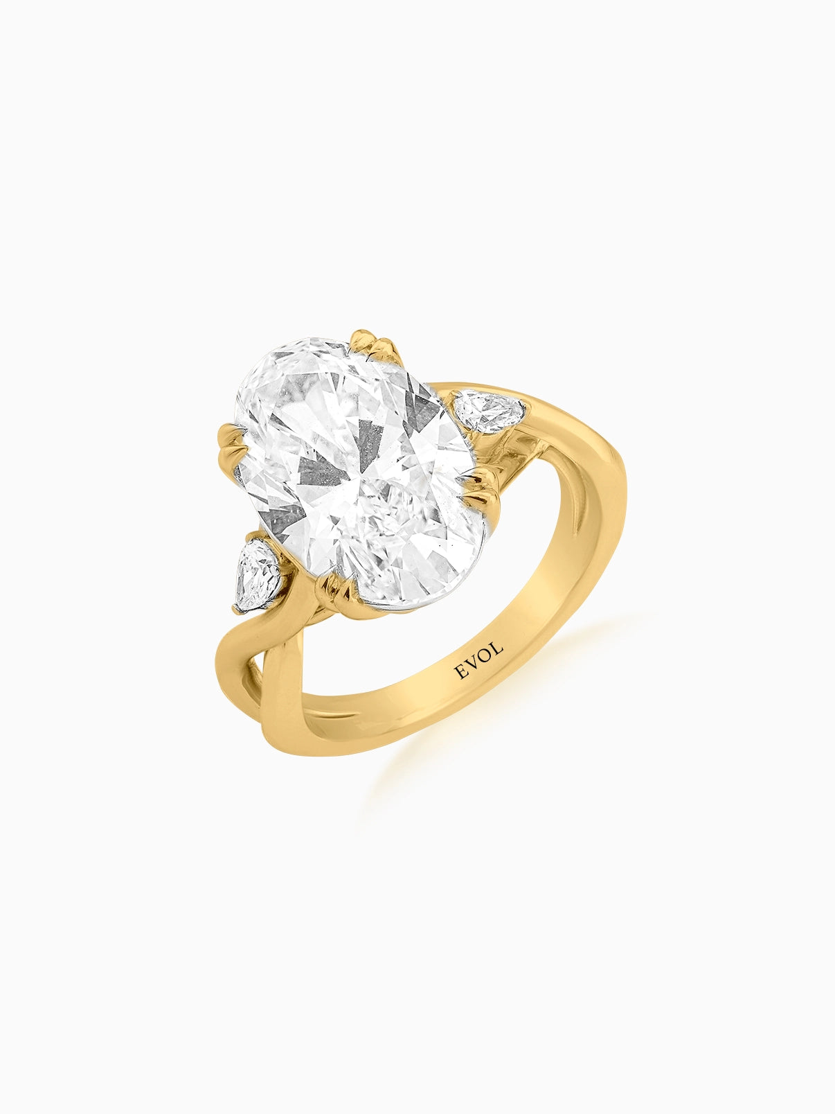 Eterna Oval Diamond Ring