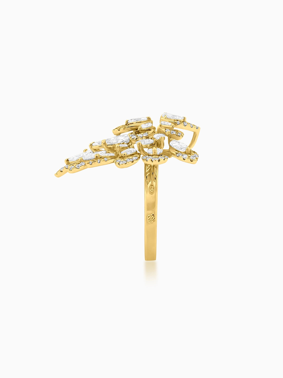 Flora Marquise Bloom Ring