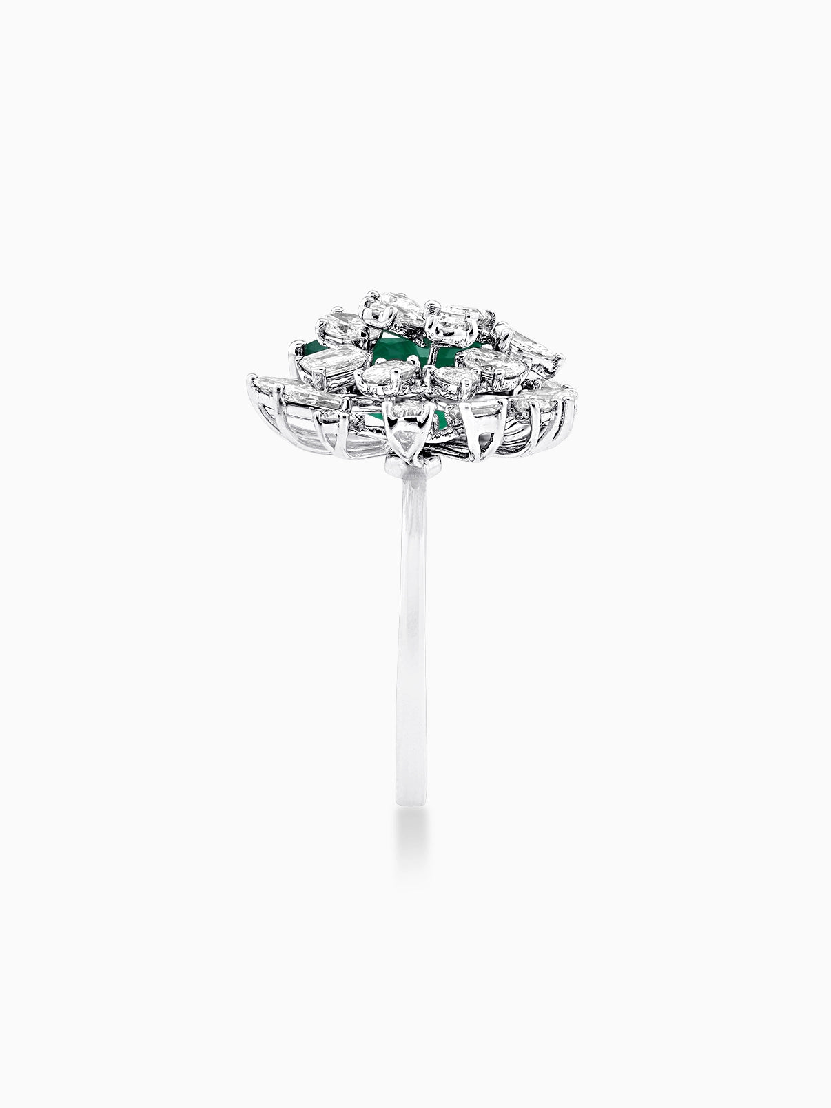 Celestia Emerald Radiance Ring