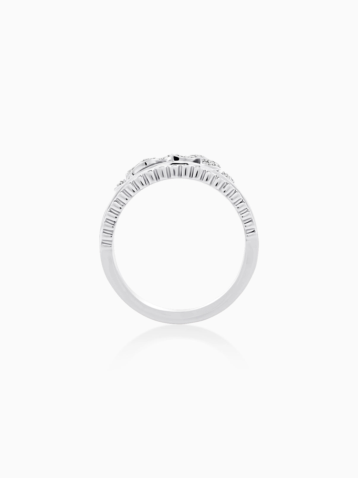 Seraphine Leaf Diamond Ring