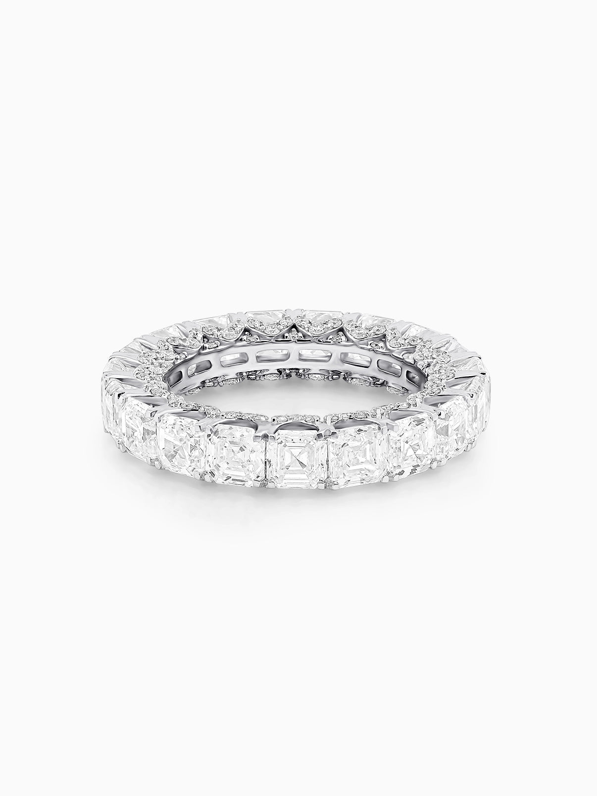 Radiant Eternity Diamond Band