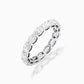 Lustrous Oval Eternity Band