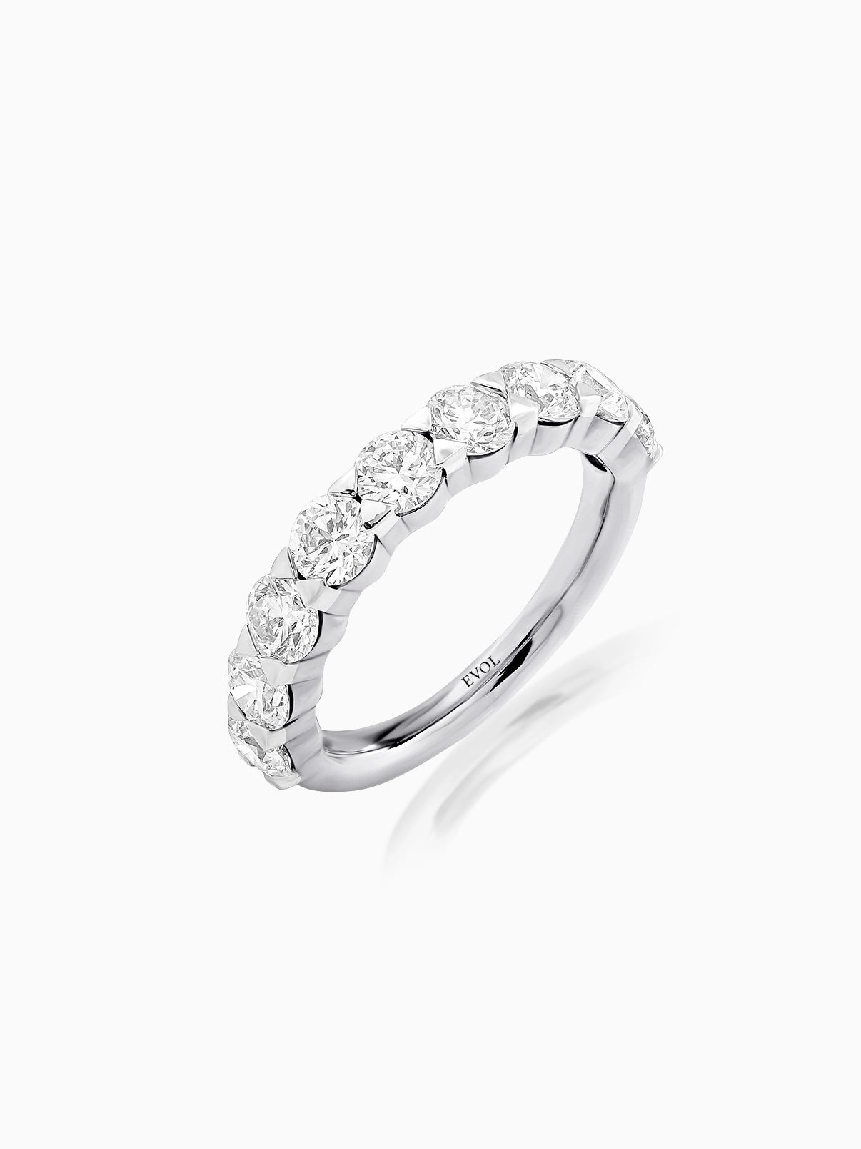 Celestial Curve Diamond Band