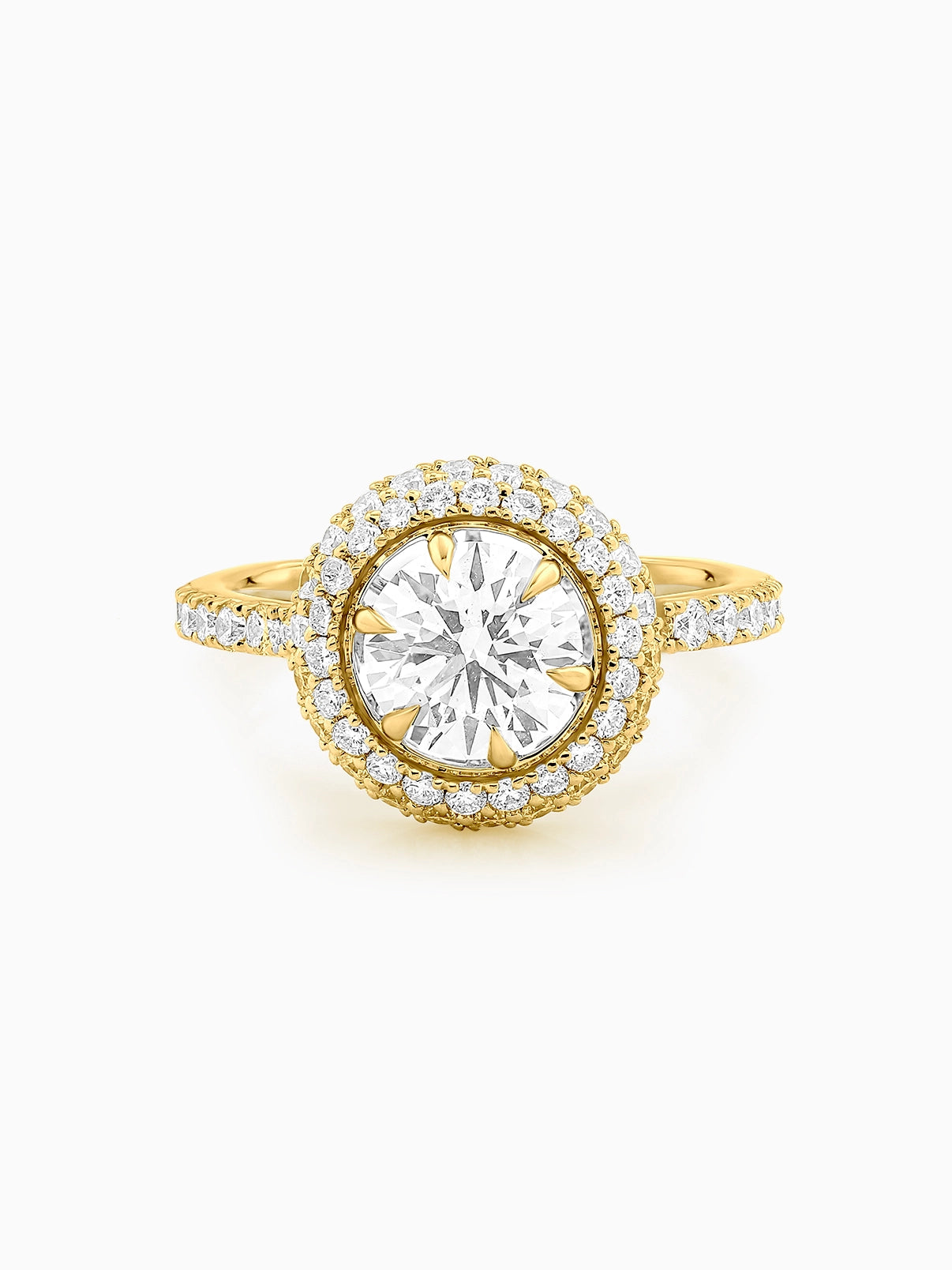 Halo Glow Diamond Ring