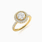 Halo Glow Diamond Ring