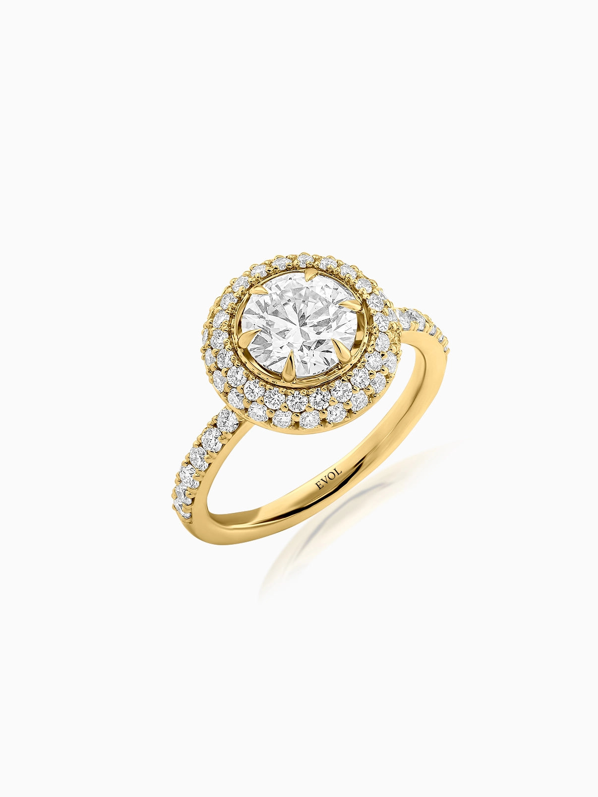 Halo Glow Diamond Ring